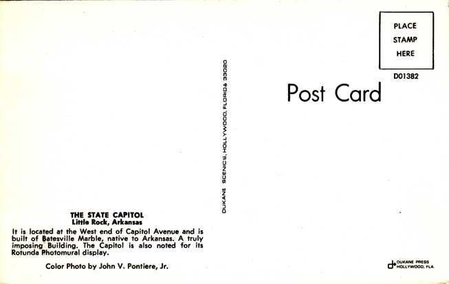 Little Rock AR, Arkansas - The State Capitol