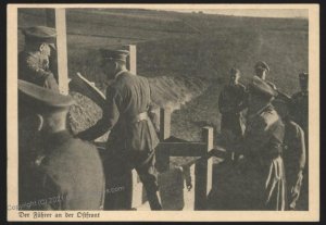 3rd Reich Germany Adolf Hitler Propaganda Card Bistritz Sudetenland Libe G105627