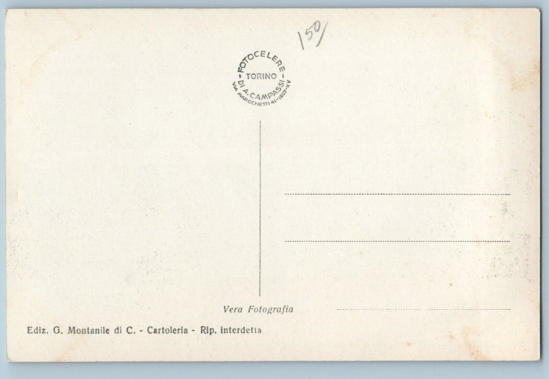 Brindisi Apulia Italy Postcard Eastern Panorama c1920's Antique RPPC Photo