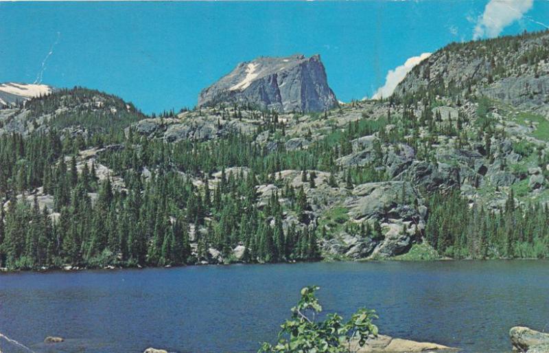 Bear Lake near Hallet Peak - Rocky Mountain National Park CO, Colorado - pm 1974