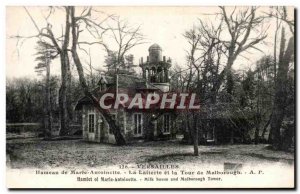 Old Postcard Versailles Hamlet Marie Antoinette La Laiterie and the Tower of ...