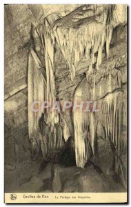 Old Postcard Han Caves of the protic Draperies