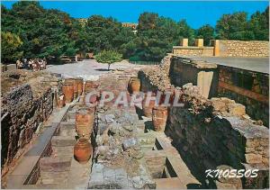 Postcard Modern Crete Crete Palace of Knossos Two of Western Stores