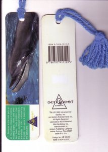 SeaQuest, Whool Tasseled Bookmark Dolphin,1993