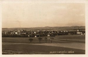 Czech Republic Solnice Orlickych Horach Hradec Králové Vintage RPPC 03.92