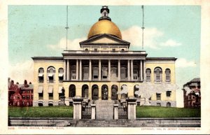 Massachusetts Boston State House Detroit Publishing