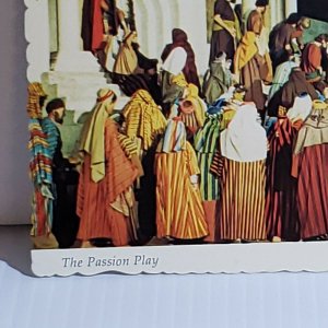 Vintage Postcard The Passion Play Jesus Heals 1981 Eureka Springs Arkansas 1981