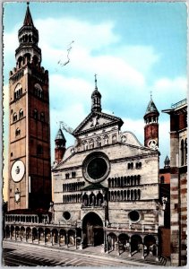 Cremona The Cathedral And Torrazzo Lombardy Italy Catholic Cathedral Postcard