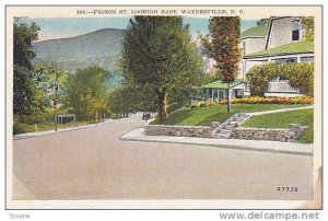 Pigeon Street looking East, Waynesville, North Carolina, 10-20s