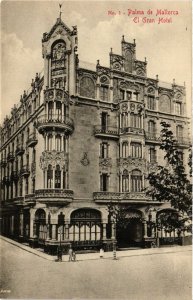 CPA AK Espagne Palma de MALLORCA - El Gran Hotel (317988)