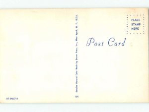 Pre-1980 Risque Comic SEXY GIRL LIGHTS CIGAR FOR MAN IN HAMMOCK AB6997