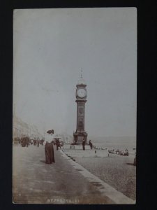 Dorset WEYMOUTH Promenade & Clock Tower c1910 RP Postcard by Weeks & Gimblett