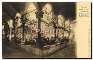 Postcard Old Piccola Taormina Certosa Del Gd Hotel Domenico S