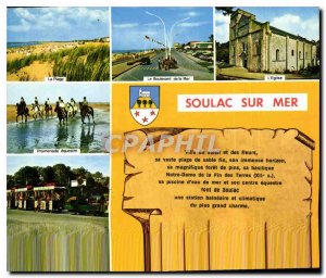 Modern Postcard Soulac sur Mer Gironde