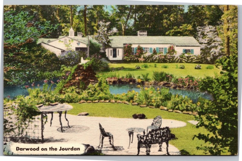 Postcard MS Darwood on the Jordan