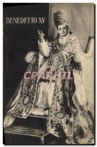 Old Postcard Pope Benedict XV