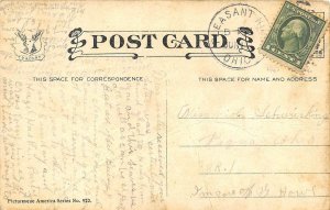 Royal Gorge Of the Arkansas Colorado D&RG Railway 1915 Postcard Ohio Cancel