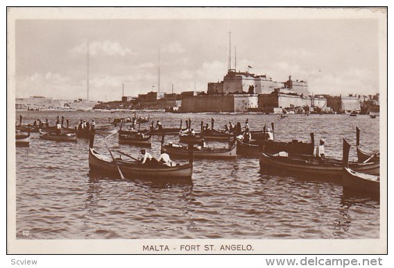 RP: MALTA , 20-30s ; Fort St. Angelo