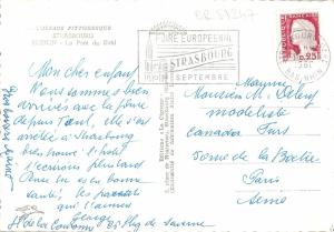 BR51247 Le Pont de kehl Strasbourg France