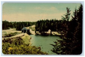 1955 Bennet Lake Fundy National Park Albert County New Brunswick Canada Postcard