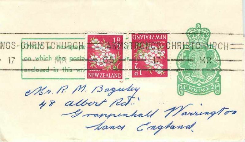 New Zealand Auckland Entier Postal Stationery