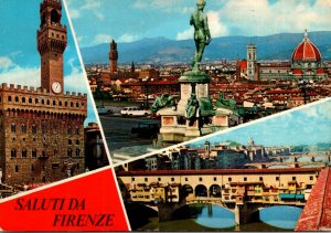 Italy Saluti Da Firenze Multi View