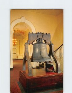 Postcard The Liberty Bell Independence Hall Philadelphia Pennsylvania USA