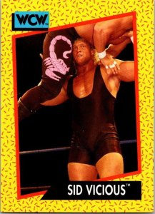 1991 WCW Wrestling Card Sid Vicious sk21121