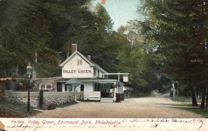 Vintage Postcard 1907 Valley Green Fairmount Park Philadelphia Pennsylvania PA