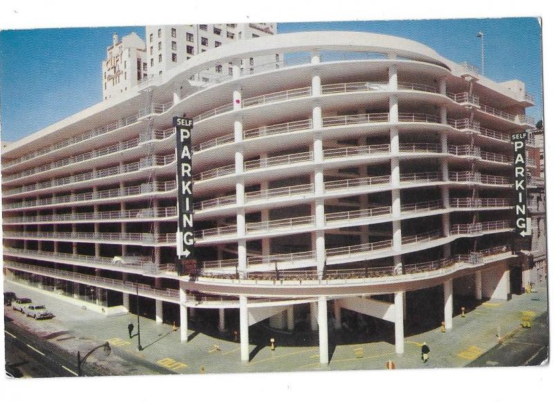 World's Finest Parking Garage 1960s San Francisco CA 11 Floors