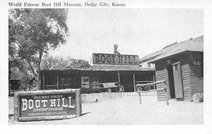 World-famous boot Hill Museum Dodge City Kansas