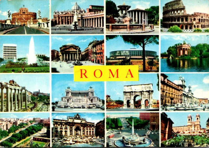 Italy Roma Rome Multi View