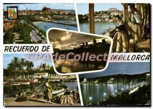 Postcard Modern MALLORCA PALMA Jonquet Corb Mari Port Cathedral