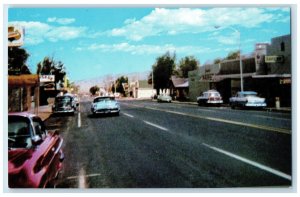 c1960 Street Road Cars Exterior View Hawthorne Nevada Vintage Antique Postcard