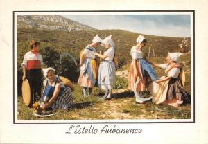 BF2252 l estello  anbanenco aubagne types folklore costumes  france