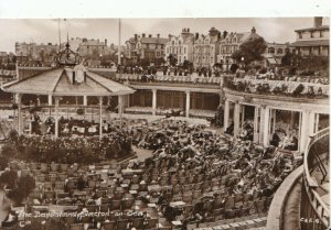 Essex Postcard - The Bandstand - Clacton-On-Sea - Real Photograph - Ref 17800A