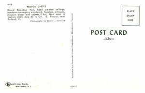 Postcard MUSEUM SCENE Rutland Vermont VT AQ4655