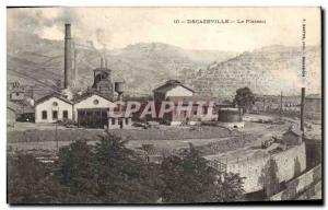 Postcard Old Mine Mines Decazeville Tray