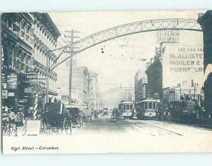 Divided-Back HIGH STREET SHOPS Columbus Ohio OH G5249