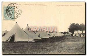 Old Postcard Chalons Camp A Camp of Saint Cyr Militaria