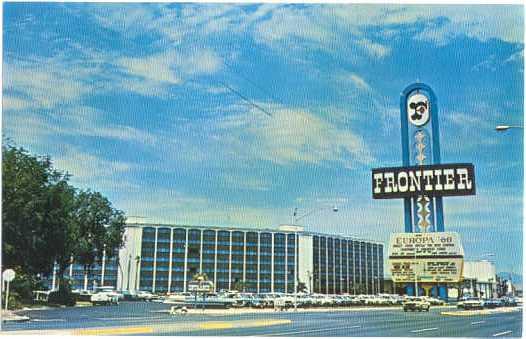 The Frontier Hotel, Las Vegas, Nevada, NV, Chrome