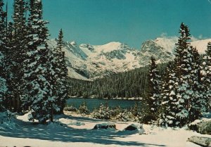 Postcard Beautiful Long Lake Majestic Peaks Arapahoe District Ward Colorado