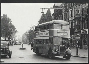 Road Transport Postcard - 1950 Bristol K6B Double Decker Bus  MB2336