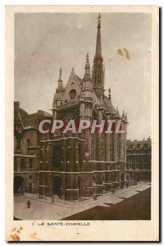 Old Postcard La Chapelle Healthy