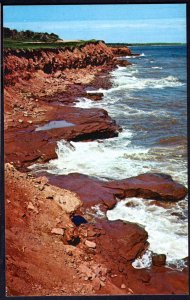 Prince Edward Island Red Soil and Surf at EAST POINT - Chrome