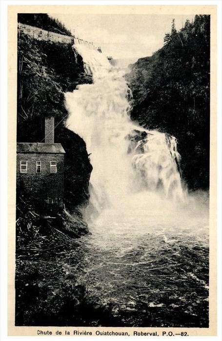 Quebec Chute de la Riviere Quiatchouan  RPC