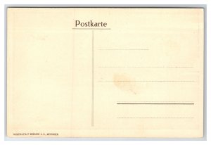 Hotel Du Lac Interlaken Switzerland UNP DB Postcard U24