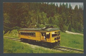 Ca 1972 PPC* Famous Skunk Train Crossing High Bridge RR Fort Bragg Ca