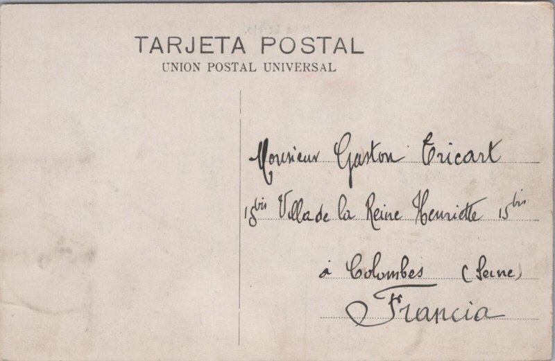 Chile Mina Loreto Punta Arenas Vintage Postcard C076