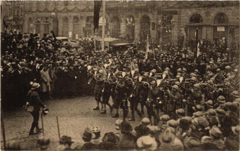 CPA AK STRASSBURG L'entrée des Troupes (490112)